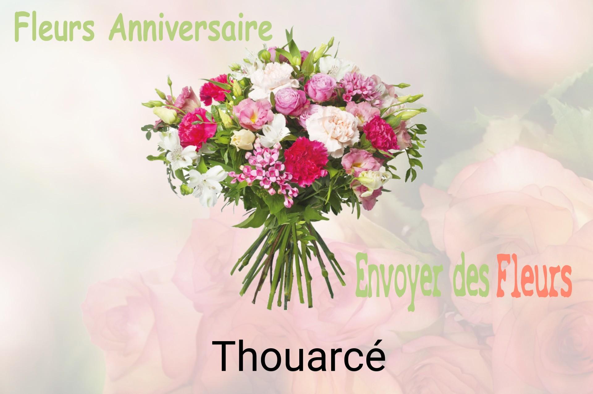 Bouquet de fleurs d’anniversaire livré à Thouarcé