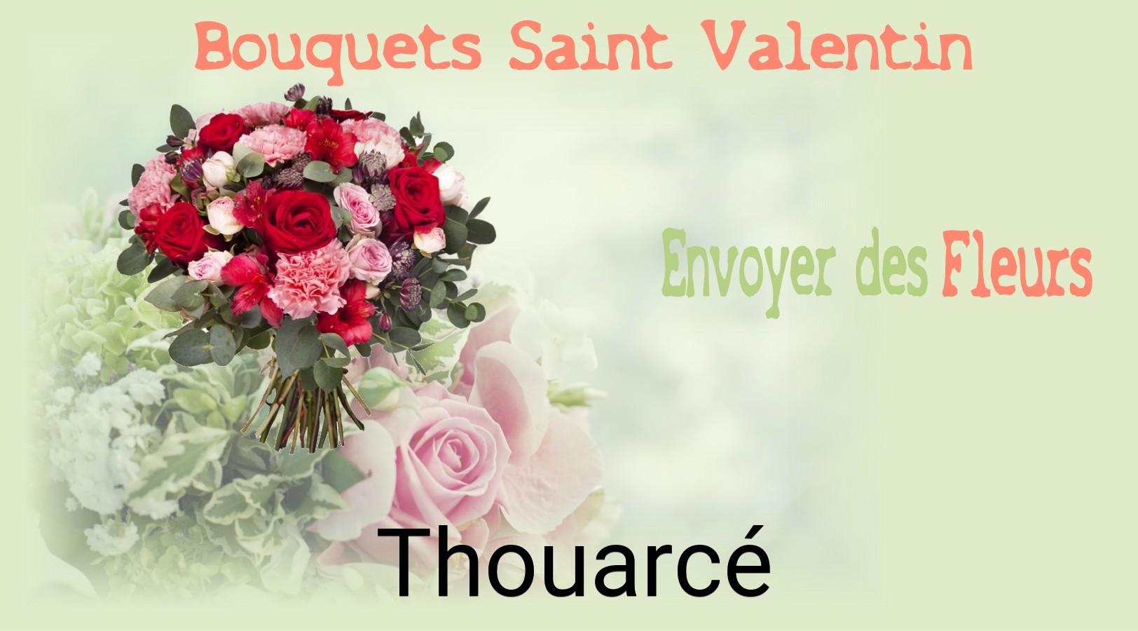 Roses de Saint-Valentin livrées à Thouarcé